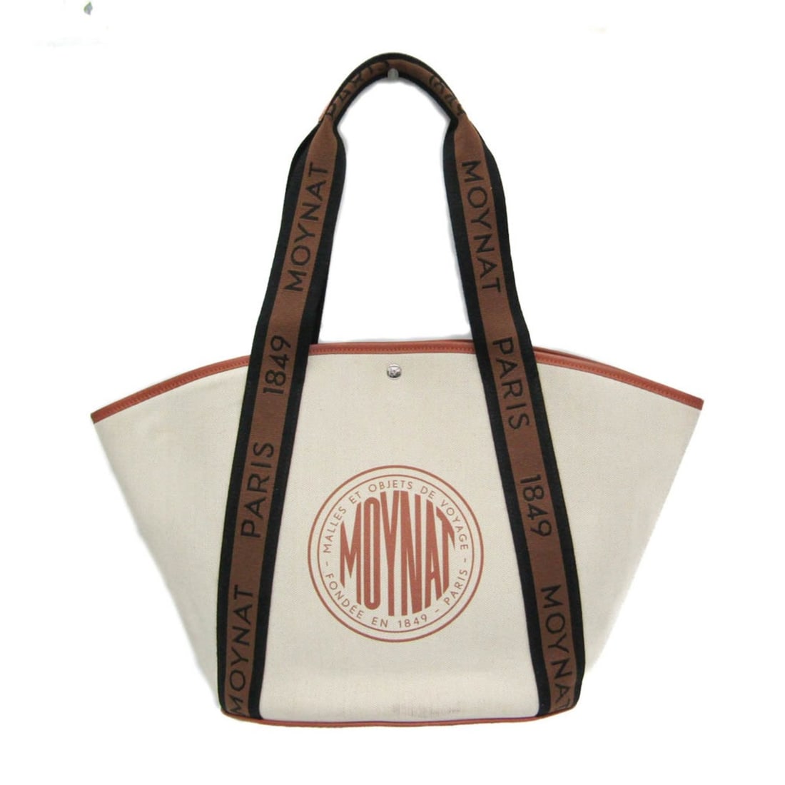 Moynat Women's Leather,Canvas Tote Bag Brown,Light Beige: --- Catalog ---Category: SizeHandle Drop: 23.00cm / 9.06''Size (HxWxD): 31cm x 30cm x 16cm / 12.2'' x 11.81'' x 6.29''Handle Length: 60cm / 23.62''Category: DesignType: Tote bagColor: Brown, Light bei