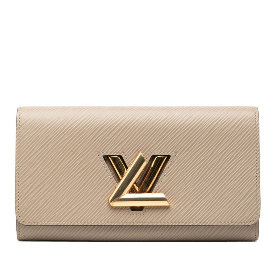 Louis Vuitton Epi Portefeuille Twist Long Wallet M67510 Beige Leather Women's LOUIS VUITTON: --- Catalog ---Category: SizeSize (HxWxD): 10.5cm x 19cm x 2.5cm / 4.13'' x 7.48'' x 0.98''Category: DesignType: Long wallet (tri-fold)Color: BeigeGender: WomenMaterial: Leather Category: GeneralMPN:
