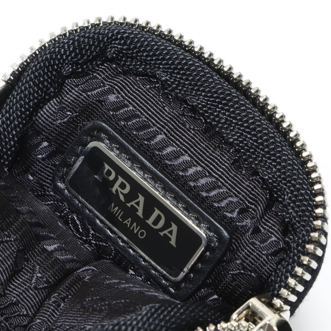 Prada PRADA Nylon Mini Pouch Black - 10