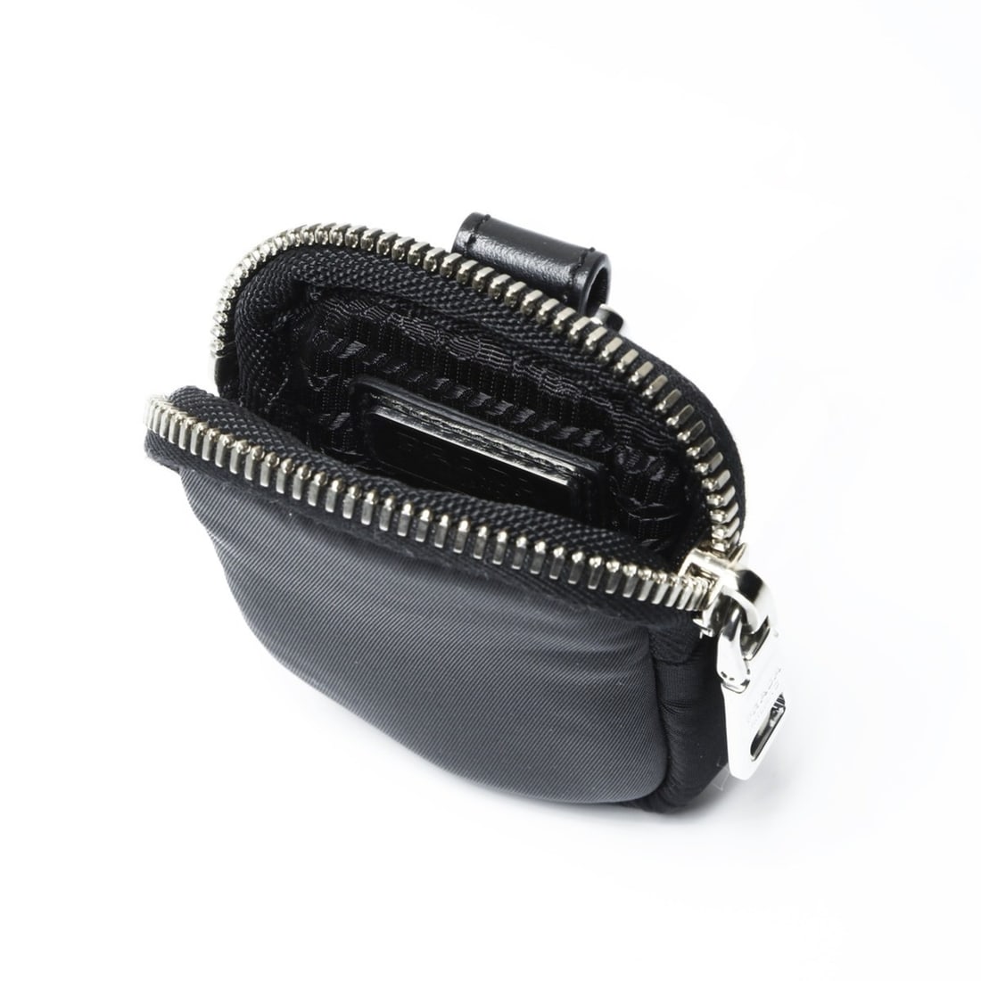 Prada PRADA Nylon Mini Pouch Black - 12