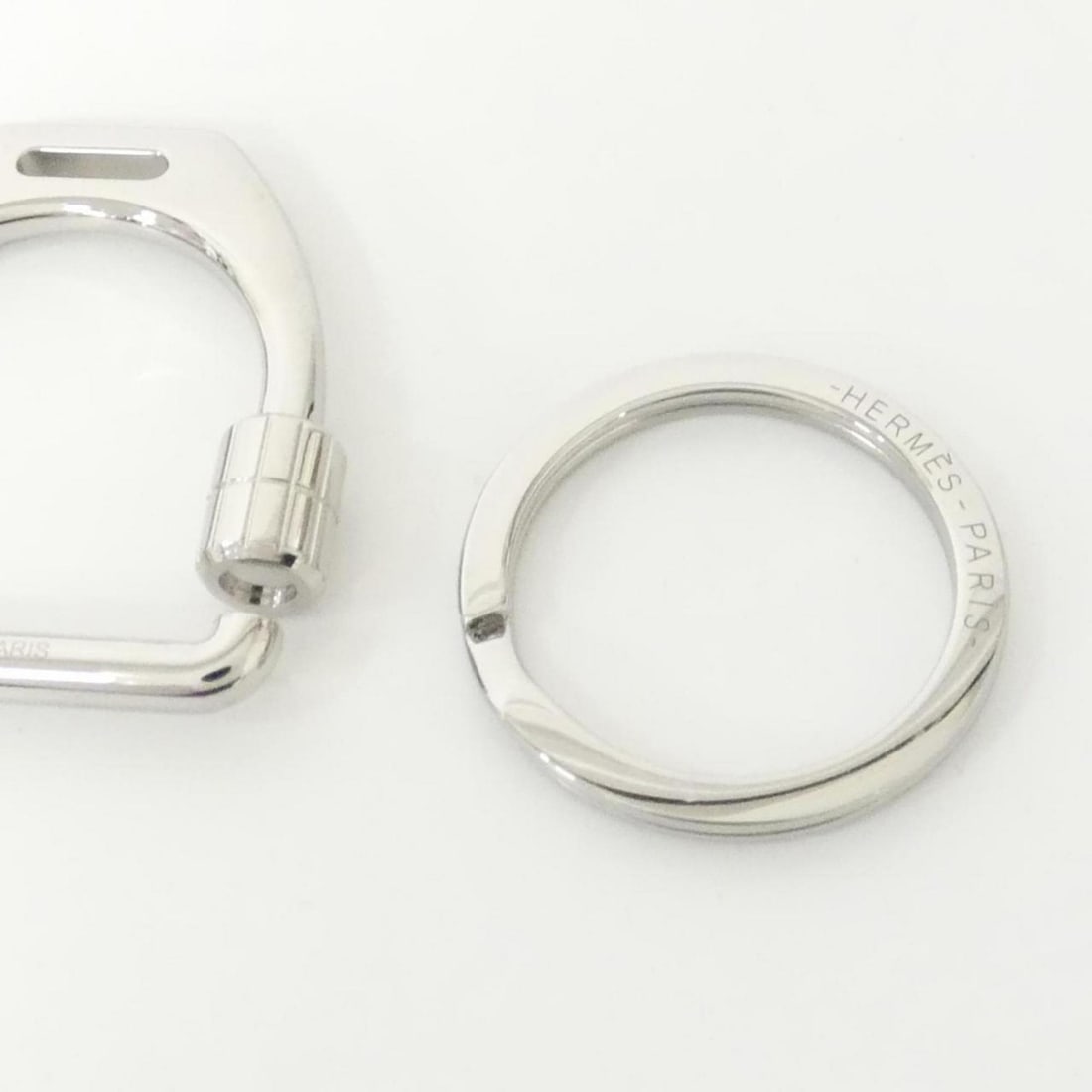 Hermes Etrier 077215FJ Key Ring - 4