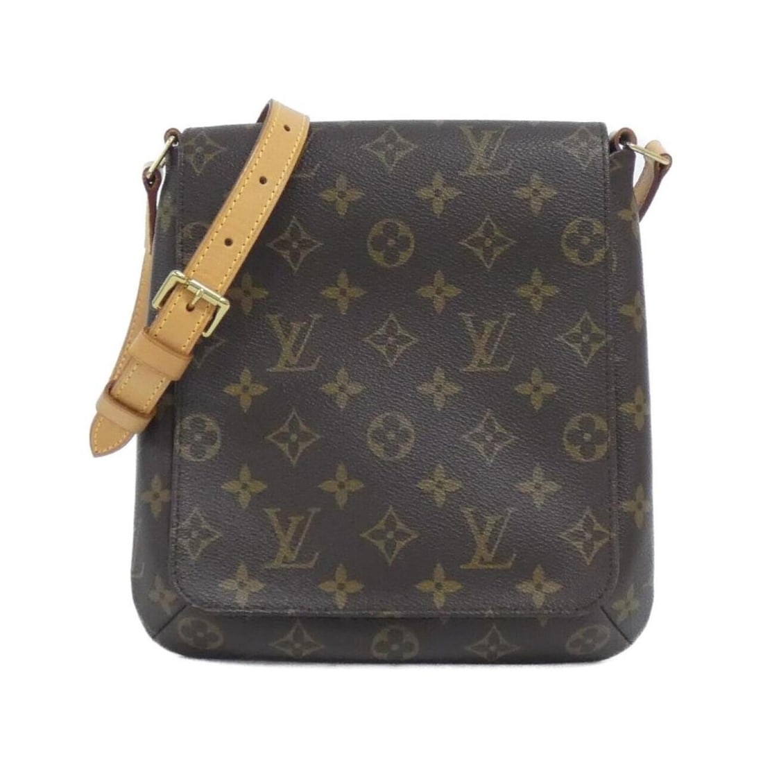 Louis Vuitton Monogram Musette Salsa Shoulder Bag M51258: --- Catalog ---Category: SizeSize (HxWxD): 23cm x 22cm x 7cm / 9.05'' x 8.66'' x 2.75''Category: DesignType: Shoulder bagColor: BrownGender: WomenMaterial: Coated canvas Category: GeneralMPN: