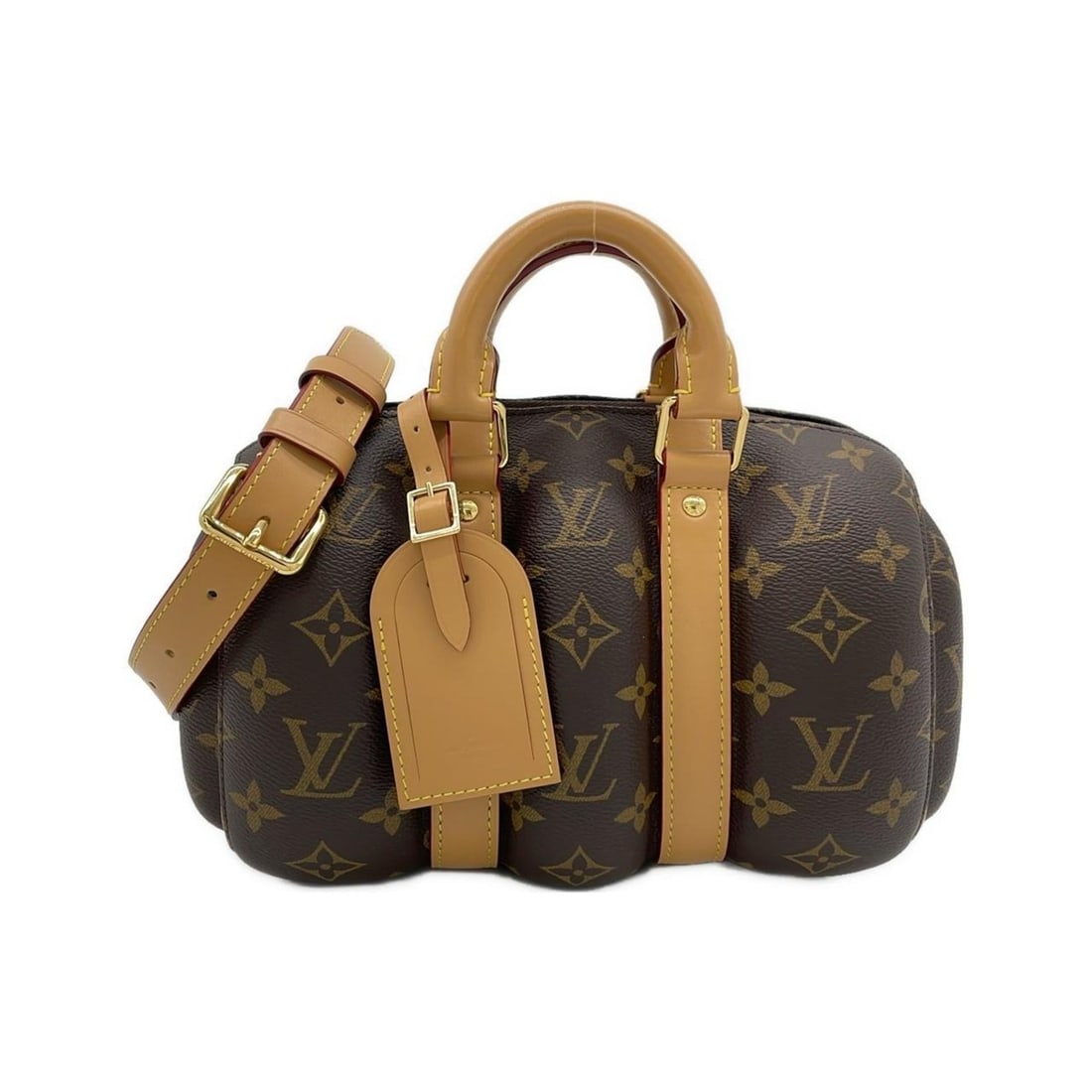 Louis Vuitton Monogram Keepall Bandouliere Blown Up 25cm Boston Bag M23106 (1 of 9)