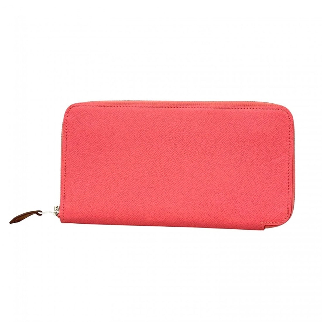 Hermes Hermès Azap Long Silk In Veau Epsom Rose Azalee Wallet, C Stamp, Women's (1 of 12)