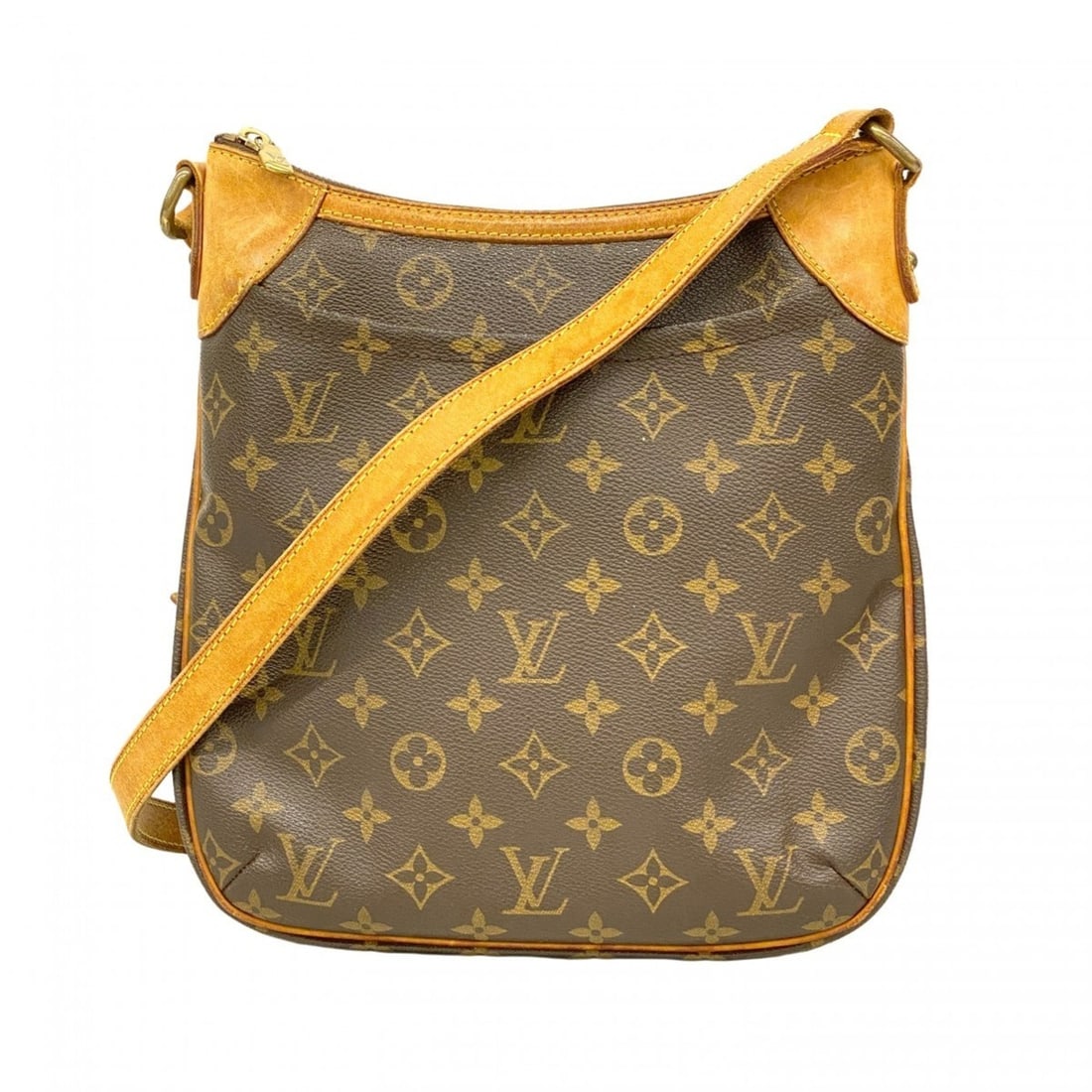 Louis Vuitton Monogram Odeon PM Shoulder Bag M56390 Brown Women's (1 of 10)