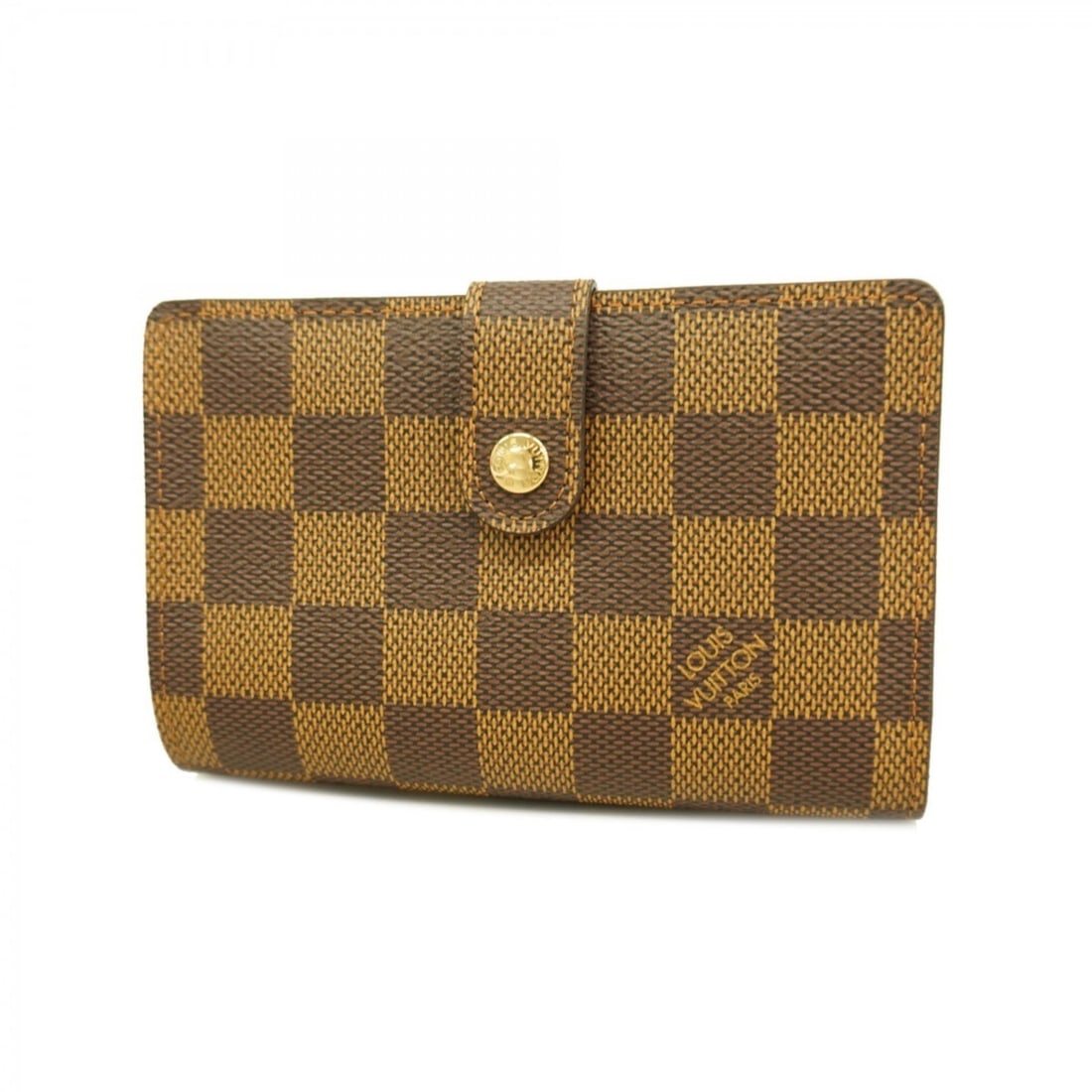 Louis Vuitton Damier Porte Monnaie Bi-fold Viennois Wallet M61663 Ebene Women's: --- Catalog ---Category: SizeSize (HxWxD): 9cm x 13.5cm x 3cm / 3.54'' x 5.31'' x 1.18''Category: DesignType: Wallet (bi-fold)Color: EbeneGender: WomenCategory: GeneralMPN: M61663Brand: Louis Vuitton-