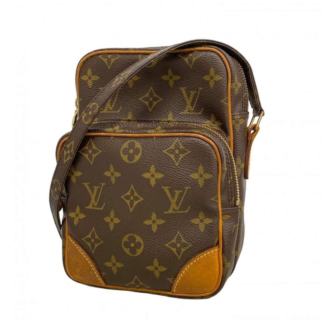 Louis Vuitton Monogram Amazon Shoulder Bag M45236 Brown Women's: --- Catalog ---Category: SizeSize (HxWxD): 21.5cm x 15.5cm x 9.5cm / 8.46'' x 6.1'' x 3.74''Category: DesignType: Shoulder bagColor: BrownGender: WomenCategory: GeneralMPN: M45236Brand: Louis Vuitton-