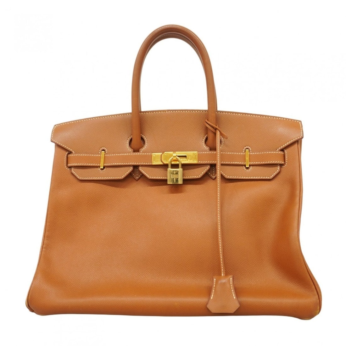 Hermes Hermès Birkin 35 Couchvel Gold Handbag with ?2 Stamp for Women: --- Catalog ---Category: SizeSize (HxWxD): 27cm x 35cm x 18cm / 10.62'' x 13.77'' x 7.08''Category: DesignType: HandbagColor: GoldGender: WomenMaterial: Courchevel leather Hardware Color: GoldCategory