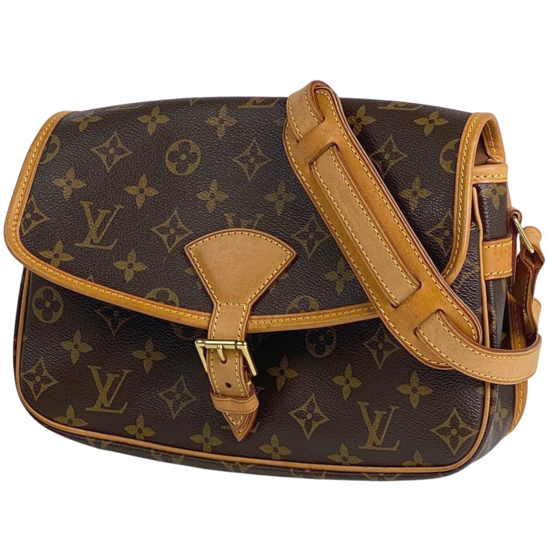 Louis Vuitton Sologne Crossbody Shoulder Bag Monogram Brown M42250 Women's (1 of 15)