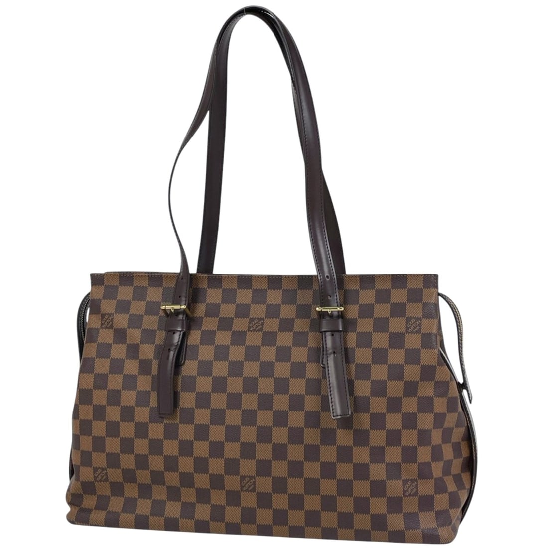 Louis Vuitton Chelsea Shoulder Tote Bag, Damier Brown, N51119, Women's: --- Catalog ---Category: SizeSize (HxWxD): 27cm x 41cm x 15cm / 10.62'' x 16.14'' x 5.9''Category: DesignType: Tote bagColor: BrownGender: WomenMaterial: Damier Canvas Category: GeneralMPN: N51119Bran