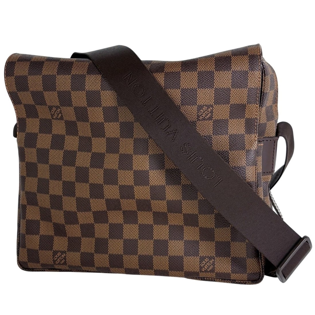 Louis Vuitton Naviglio Crossbody Shoulder Bag, Damier Brown, N45255, Women's: --- Catalog ---Category: SizeSize (HxWxD): 24cm x 28cm x 13cm / 9.44'' x 11.02'' x 5.11''Category: DesignType: Shoulder bagColor: BrownGender: WomenMaterial: Damier Canvas Category: GeneralMPN: N45255