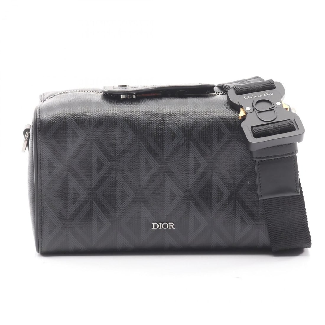 Christian Dior Dior Rango 22 CD Diamond Shoulder Bag, Coated Canvas and Leather, Men's Women's, (1 of 13)