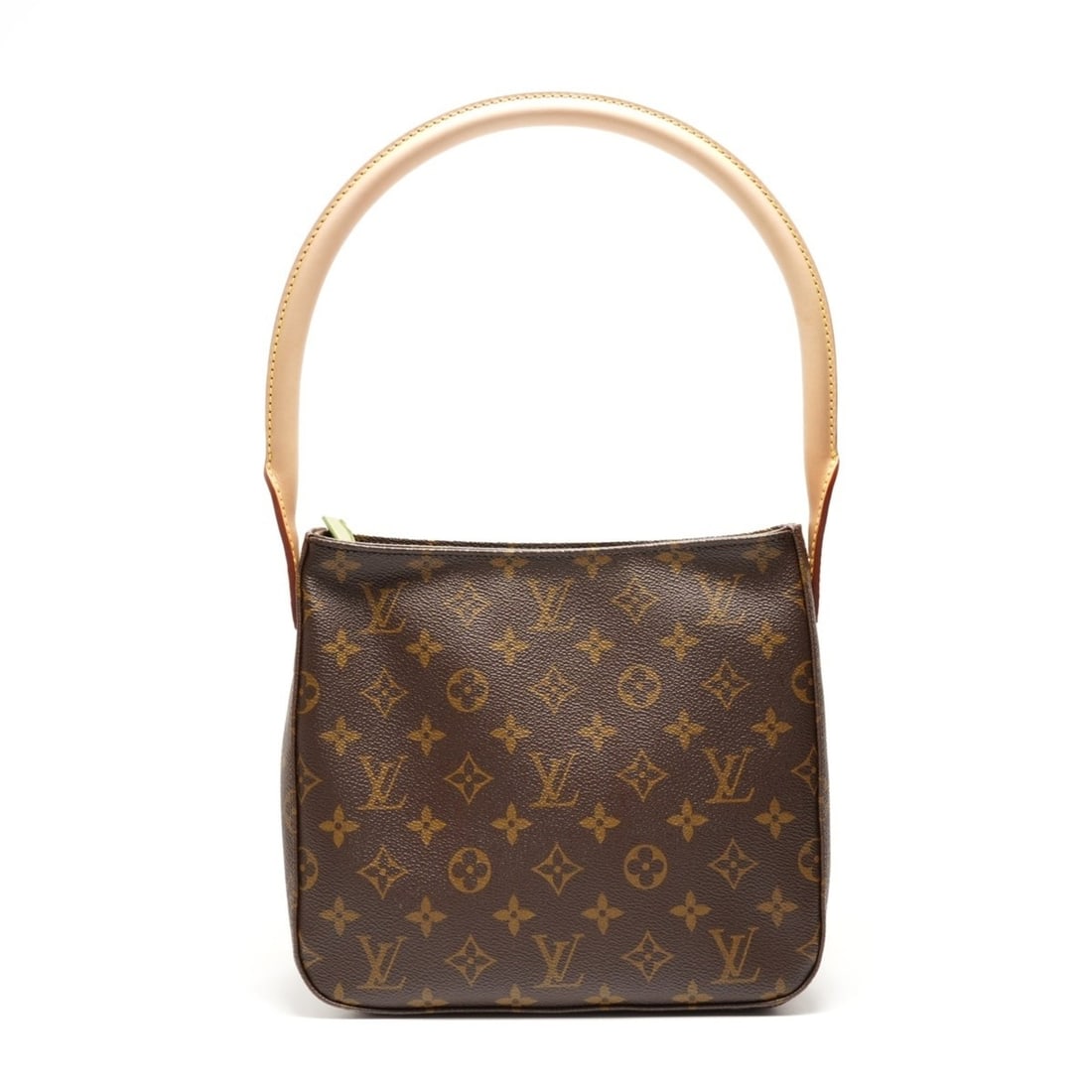 Louis Vuitton 2001 Looping MM Monogram Shoulder Bag, Brown (1 of 12)