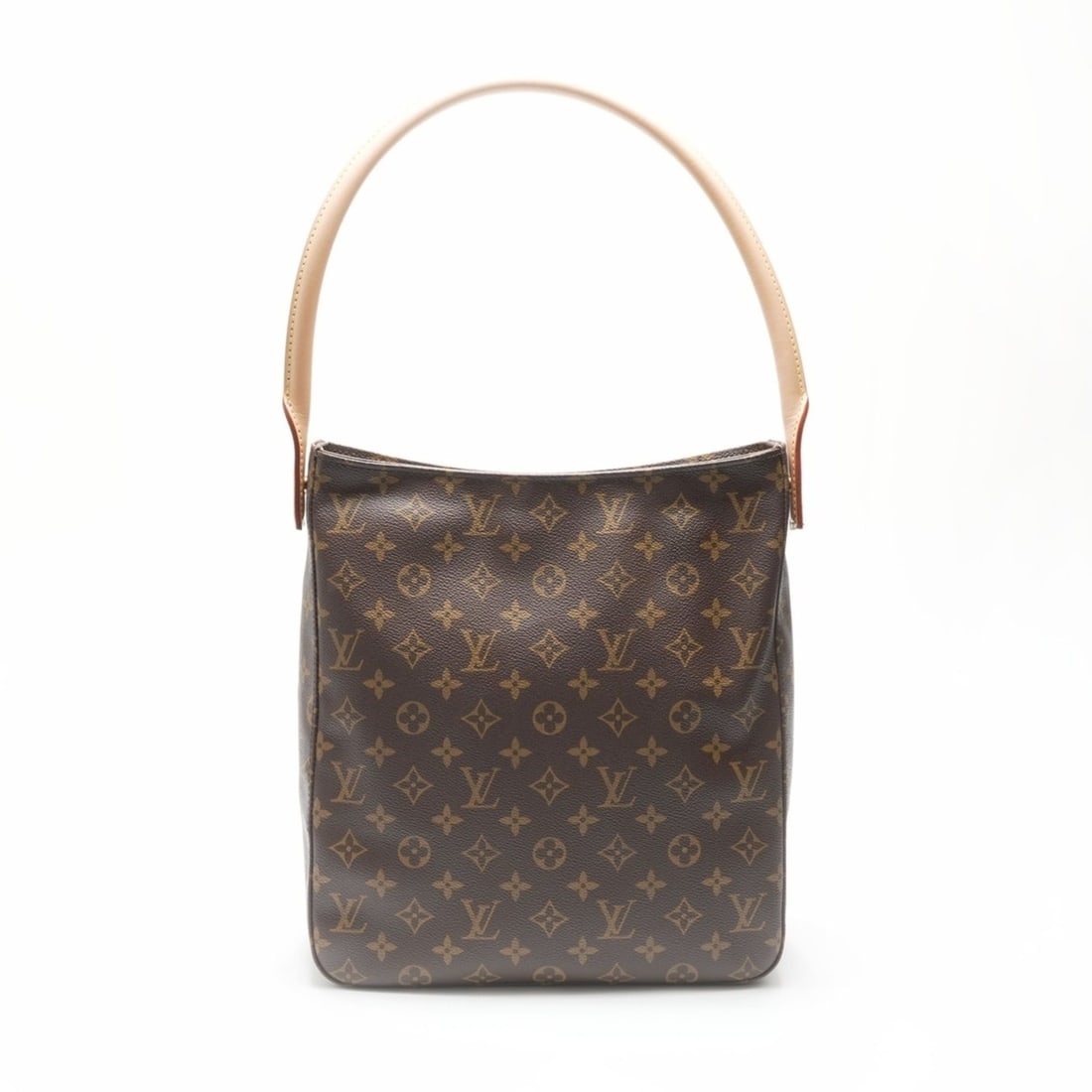 Louis Vuitton 2001 Monogram Looping GM Shoulder Bag, Brown (1 of 12)