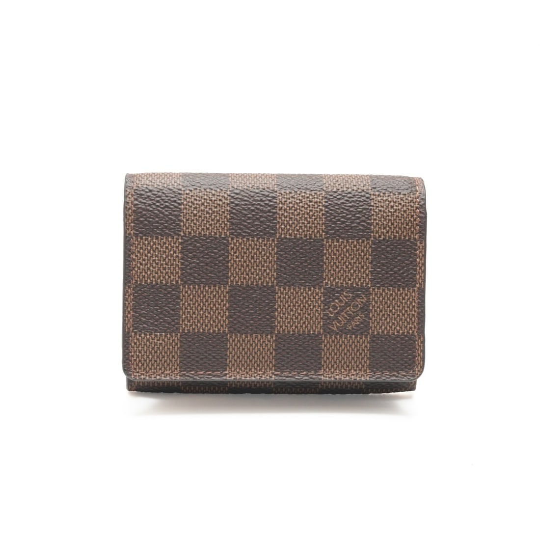 Louis Vuitton 2016 Damier Envelope Carte de Visite Business Card Holder/Card Case, Brown (1 of 13)
