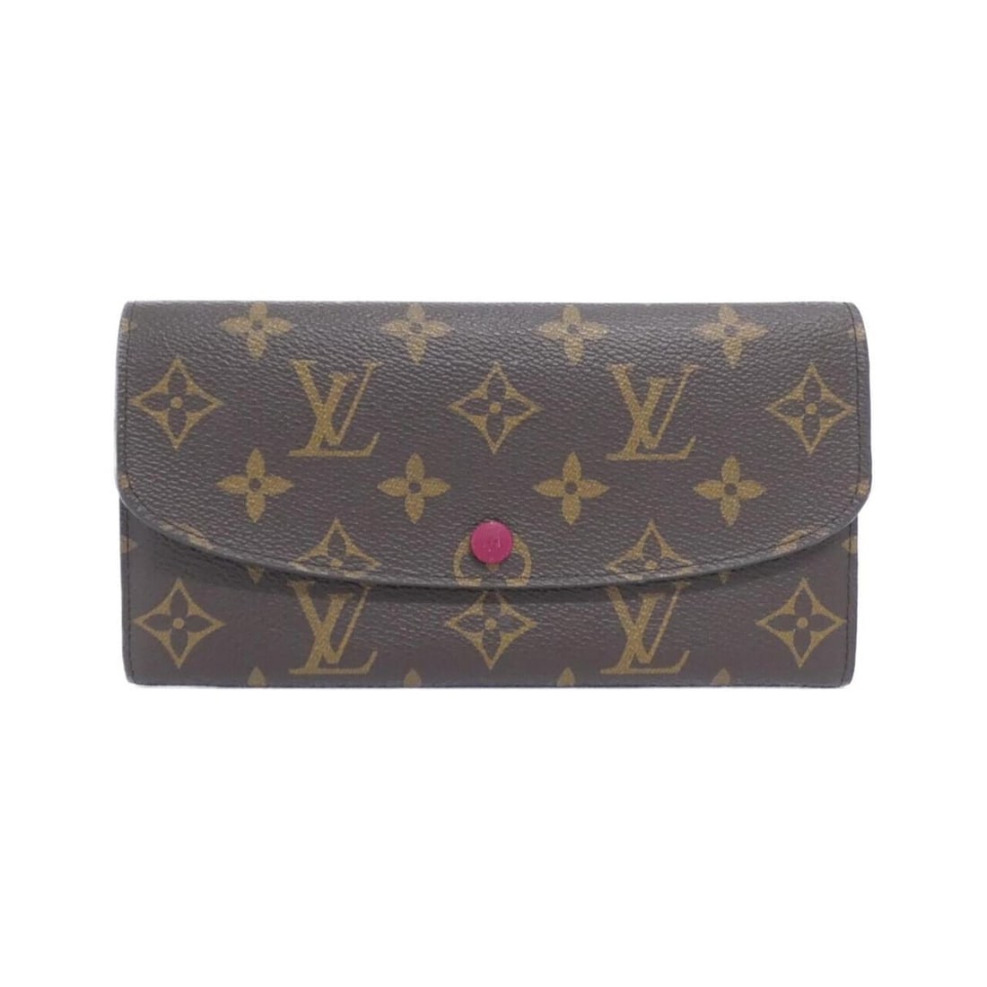 Louis Vuitton Monogram Portefeuille Emily M60697 Wallet: --- Catalog ---Category: SizeSize (HxWxD): 10cm x 19cm x 1.5cm / 3.93'' x 7.48'' x 0.59''Category: DesignType: Long wallet (bi-fold)Color: BrownGender: WomenMaterial: Coated canvas Category: