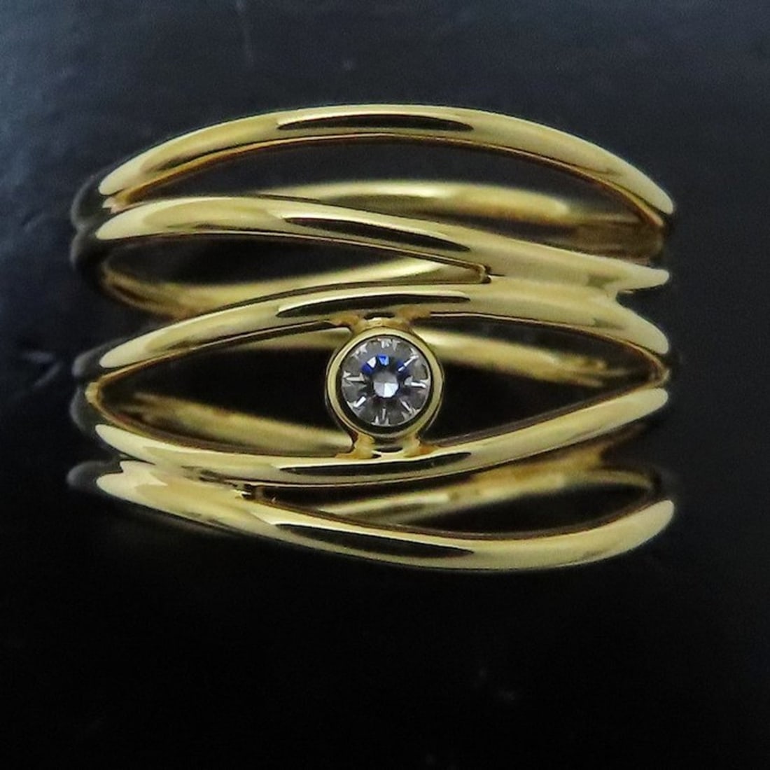 Tiffany Milgrain Ring - 5