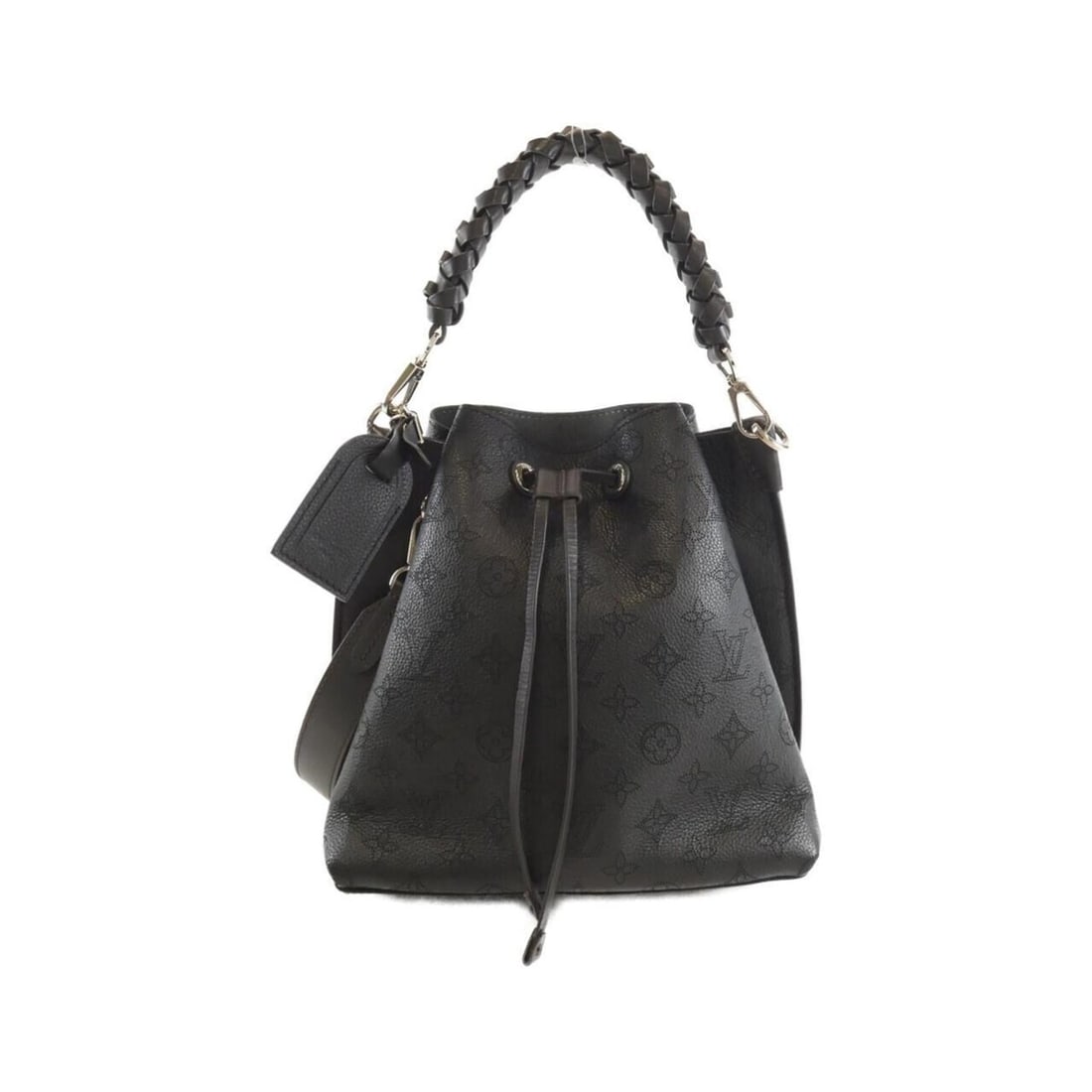 Louis Vuitton Mahina Mulia M55800 Shoulder Bag: --- Catalog ---Category: SizeSize (HxWxD): 25cm x 25cm x 15cm / 9.84'' x 9.84'' x 5.9''Category: DesignType: Shoulder bagColor: BlackGender: WomenMaterial: Leather Hardware Color: SilverLeather/Fur Ty