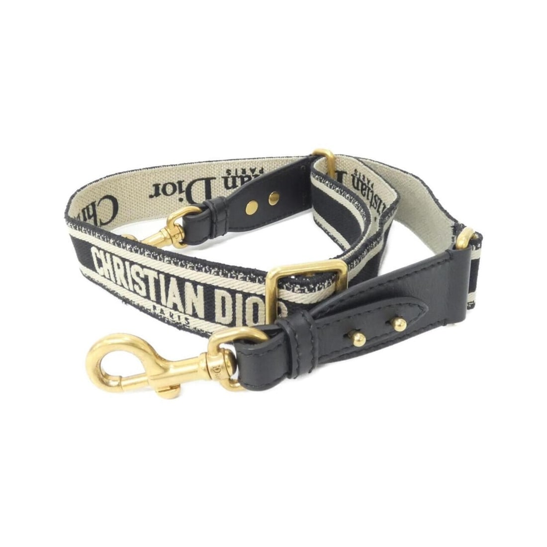 Christian Dior S8553CBTE Strap: --- Catalog ---Category: SizeSize (HxWxD): 126cm x 3.5cm / 49.6'' x 1.37''Category: DesignType: StrapColor: Black, WhiteGender: Men,WomenMaterial: Canvas, LeatherLeather/Fur Type: CalfskinCategory: Ge