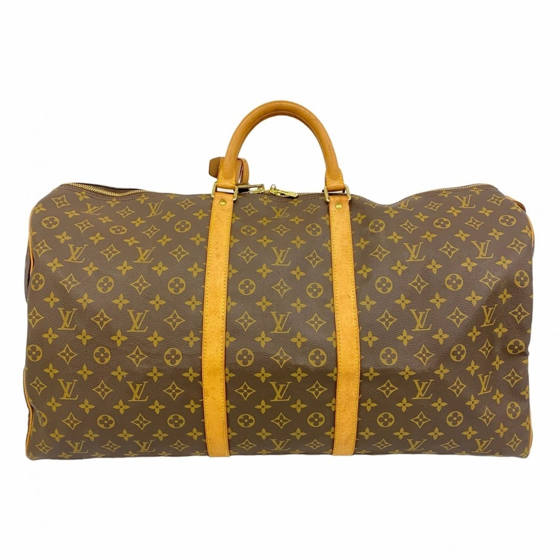 Louis Vuitton Monogram Keepall 60 Boston Bag M41422 Brown Men's/Women's: --- Catalog ---Category: SizeSize (HxWxD): 33cm x 61cm x 27cm / 12.99'' x 24.01'' x 10.62''Category: DesignType: Boston bagColor: BrownGender: Men,WomenCategory: GeneralMPN: M41422Brand: Louis Vuitton