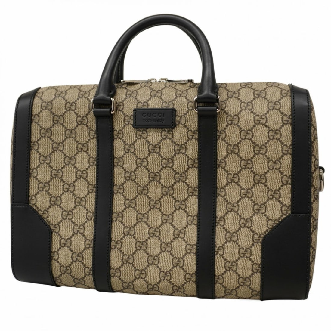 Gucci GG Supreme handbag 428761 brown women's: --- Catalog ---Category: SizeSize (HxWxD): 24cm x 34cm x 7cm / 9.44'' x 13.38'' x 2.75''Category: DesignType: HandbagColor: Brown, WhiteGender: WomenMaterial: PVC Hardware Color: SilverCategory: Gener