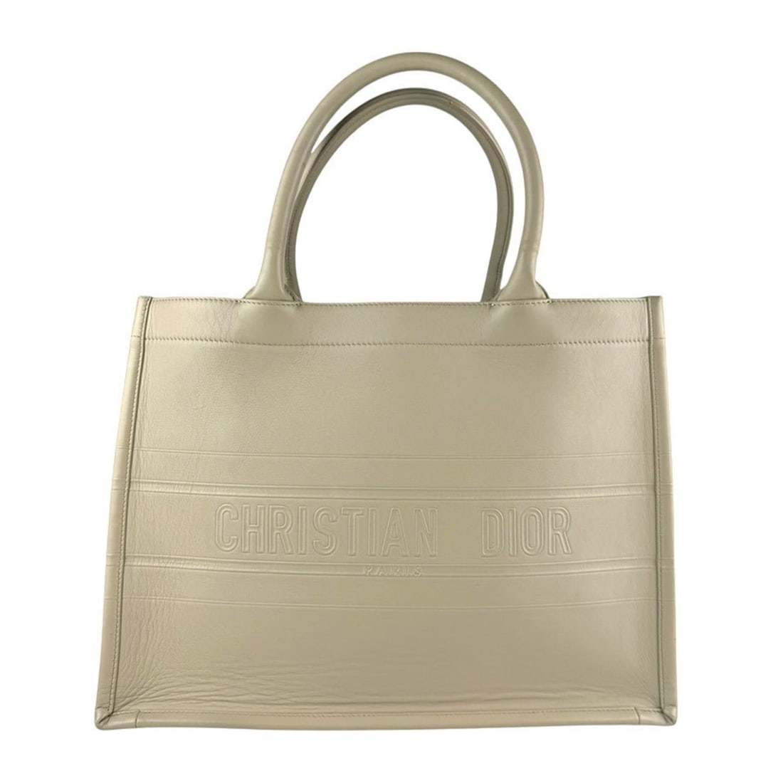 Christian Dior Book Tote Medium Handbag in Beige Leather, Women's, z8094: --- Catalog ---Category: SizeSize (HxWxD): 27cm x 35cm x 17cm / 10.62'' x 13.77'' x 6.69''Category: DesignType: HandbagColor: BeigeGender: WomenMaterial: Leather Category: GeneralBrand: Christian Dior