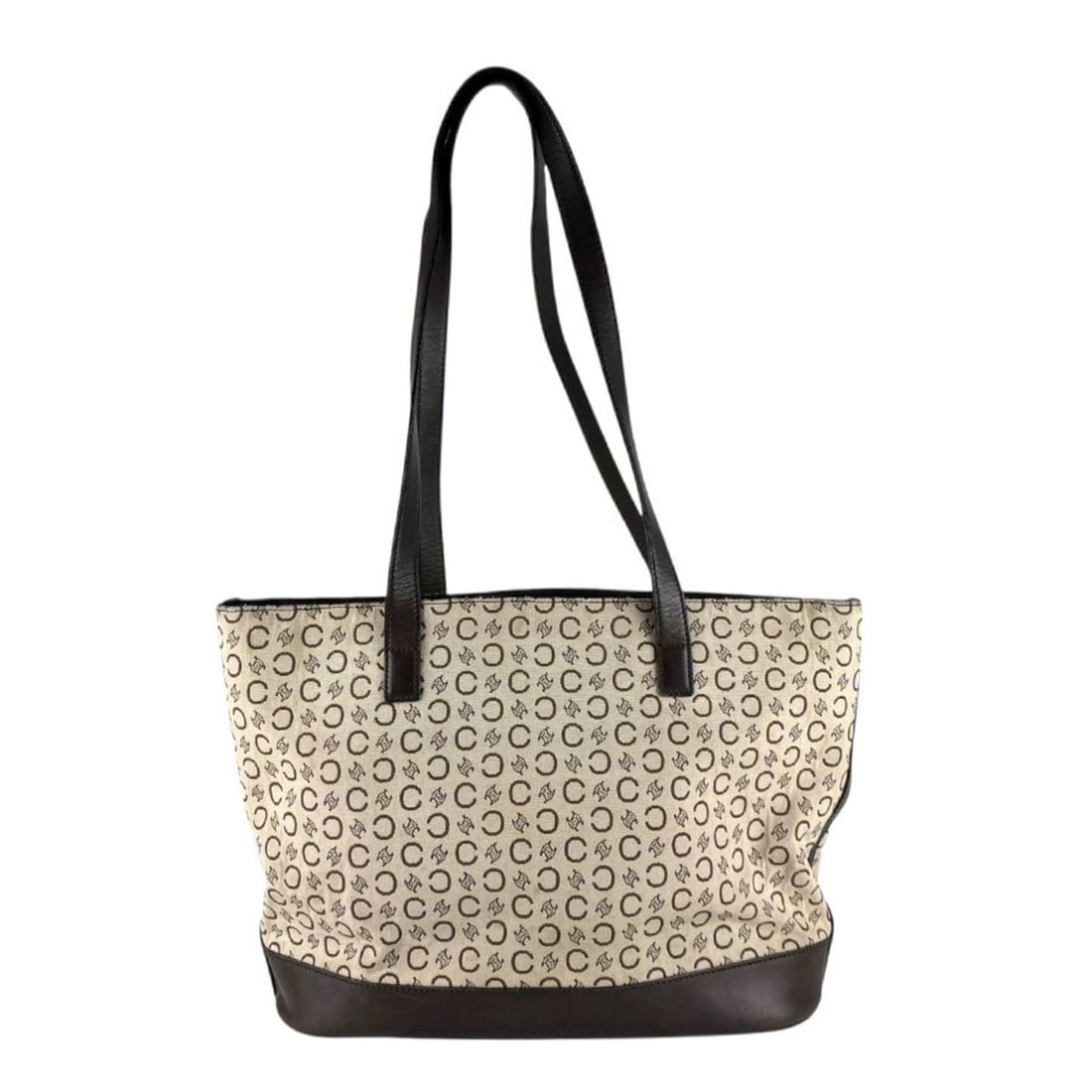 Celine Shoulder Bag C Macadam Canvas/Leather Brown/Beige z8152: --- Catalog ---Category: SizeSize (HxWxD): 25cm x 32cm x 12cm / 9.84'' x 12.59'' x 4.72''Category: DesignType: Shoulder bagColor: Beige, BrownGender: WomenMaterial: Canvas , Leather Category: GeneralB