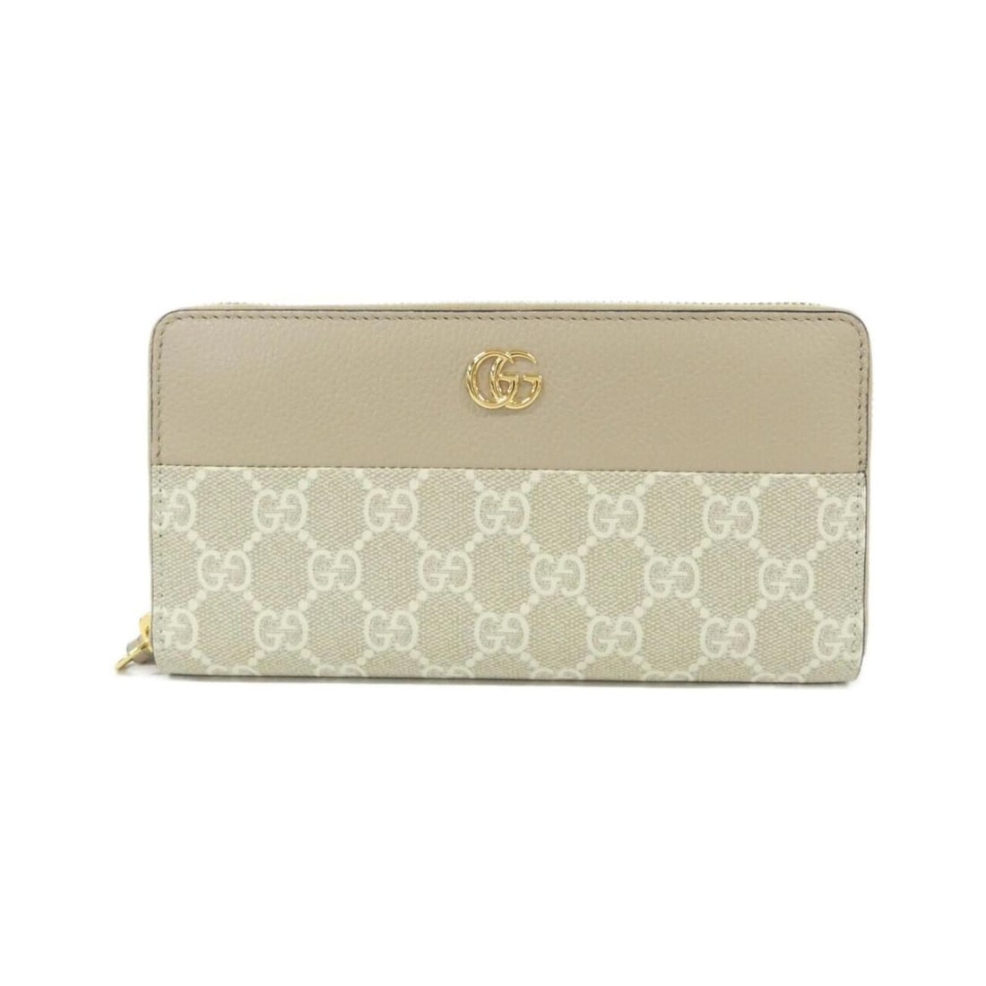 Gucci 456117 AAE5E wallet: --- Catalog ---Category: SizeSize (HxWxD): 10cm x 19cm x 2cm / 3.93'' x 7.48'' x 0.78''Category: DesignType: Long wallet (bi-fold)Color: Beige, WhiteGender: Women,MenMaterial: GG Supreme , GG canvas C