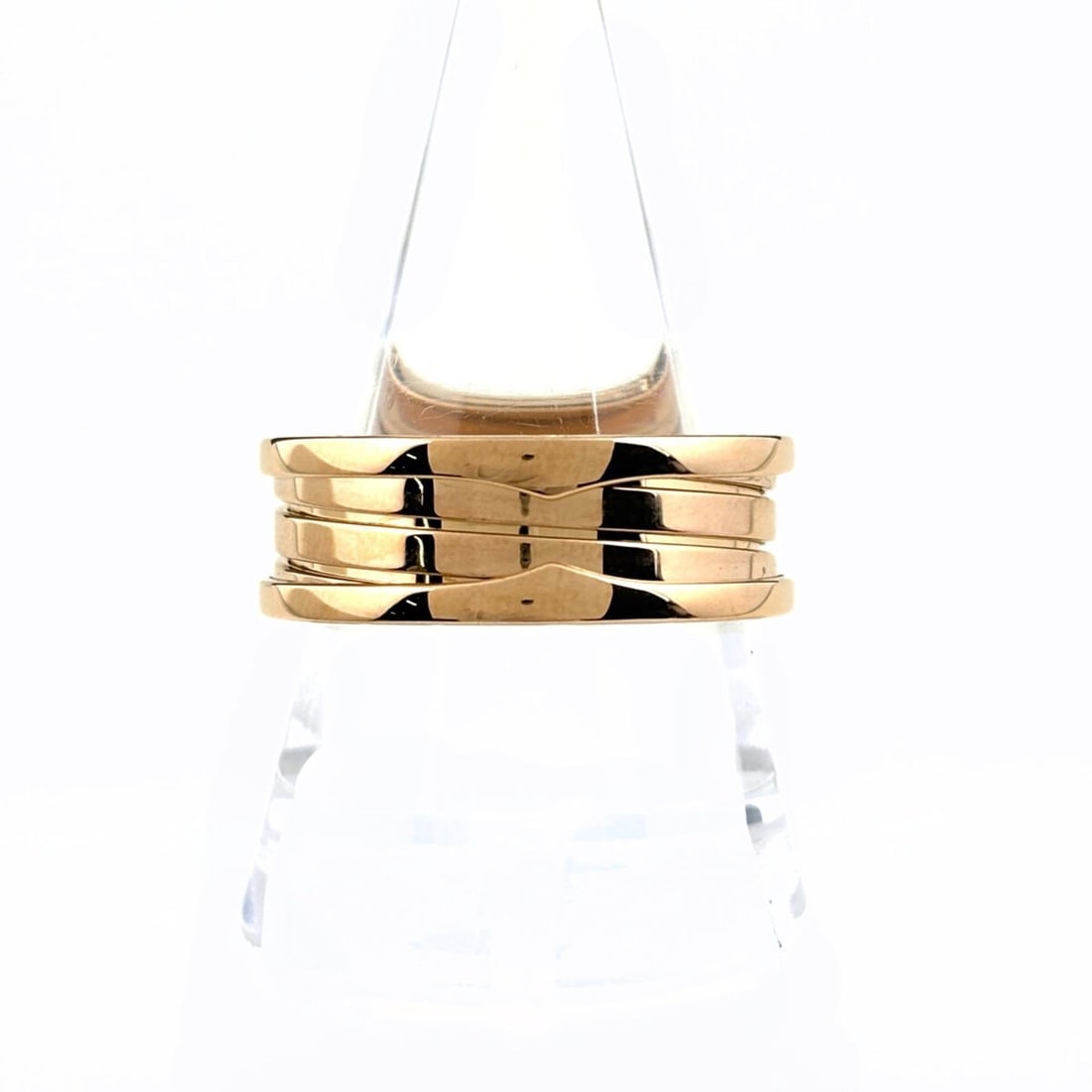 BVLGARI B.zero1 Ring, PG Pink Gold, 750, Men's: --- Catalog ---Category: SizeJP Size: 25.5US Size: 12Category: DesignType: Band ringColor: Pink goldGender: WomenMaterial: Pink gold (18K)Category: GeneralBrand: Bvlgari--- Item List ---Section: Condi