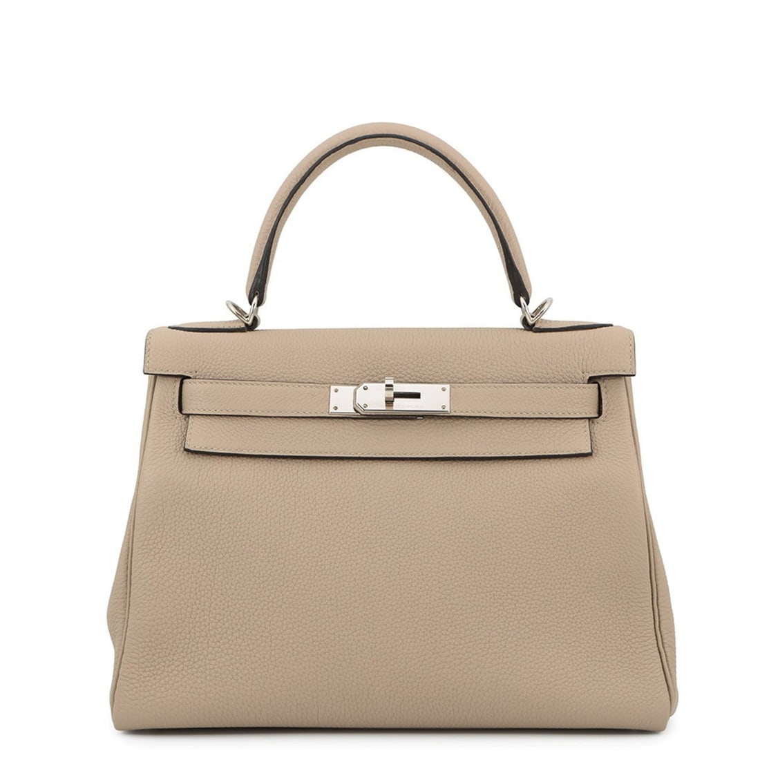 Hermes Hermès Kelly 28 Handbag, Inner Stitching, Tourtiere Gray, Togo C Stamp, 2-Way Shoulder Bag: --- Catalog ---Category: SizeSize (HxWxD): 20cm x 28cm x 12cm / 7.87'' x 11.02'' x 4.72''Category: DesignType: Handbag, Shoulder bagColor: Gris TourterelleGender: WomenMaterial: Togo leather Category: