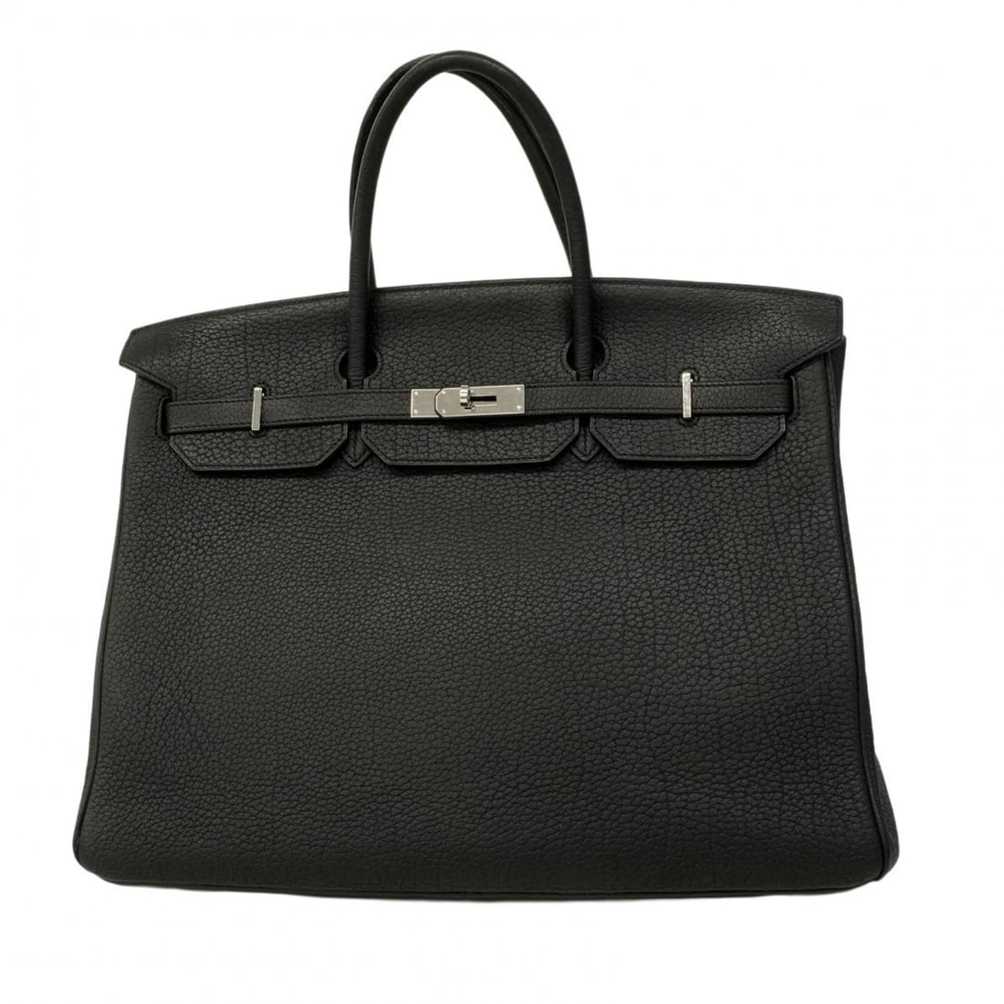 Hermes Hermès Birkin 40 Togo Black Handbag Men's with O Stamp: --- Catalog ---Category: SizeSize (HxWxD): 31cm x 40cm x 20cm / 12.2'' x 15.74'' x 7.87''Category: DesignType: HandbagColor: BlackGender: MenMaterial: Togo leather Hardware Color: SilverCategory: Gene