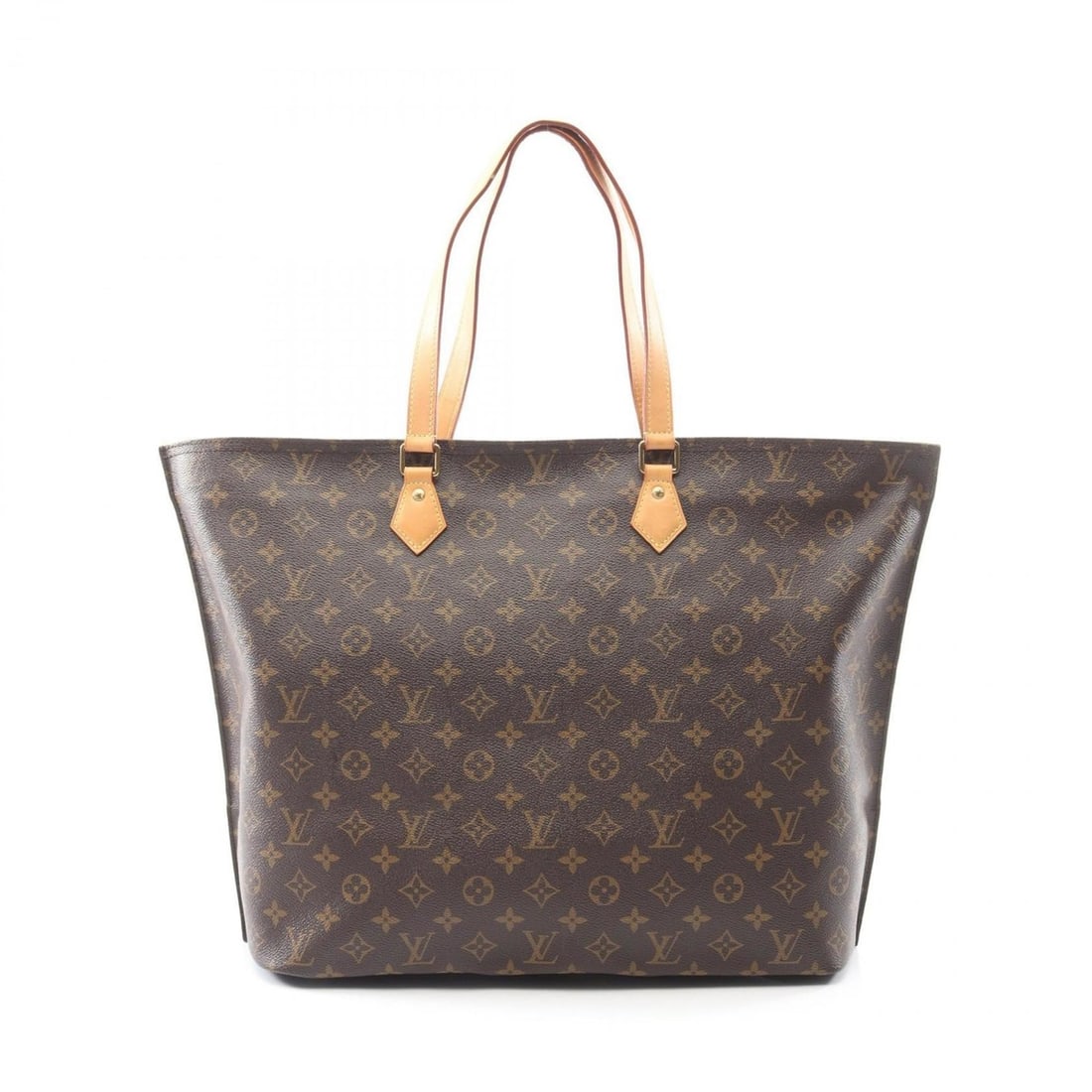 Louis Vuitton All-in GM Tote Bag, Coated Canvas and Leather, Monogram, Women's, Brown, M47030: --- Catalog ---Category: SizeSize (HxWxD): 35cm x 54cm x 19cm / 13.77'' x 21.25'' x 7.48''Category: DesignType: Tote bagColor: Brown, MonogramGender: WomenMaterial: Coated canvas , Leather Category: G