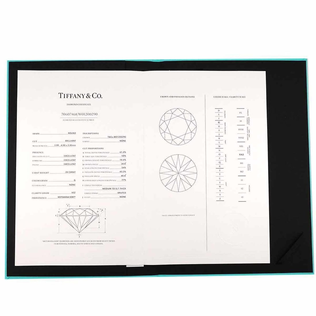 Tiffany Two Narrow Ring - 10