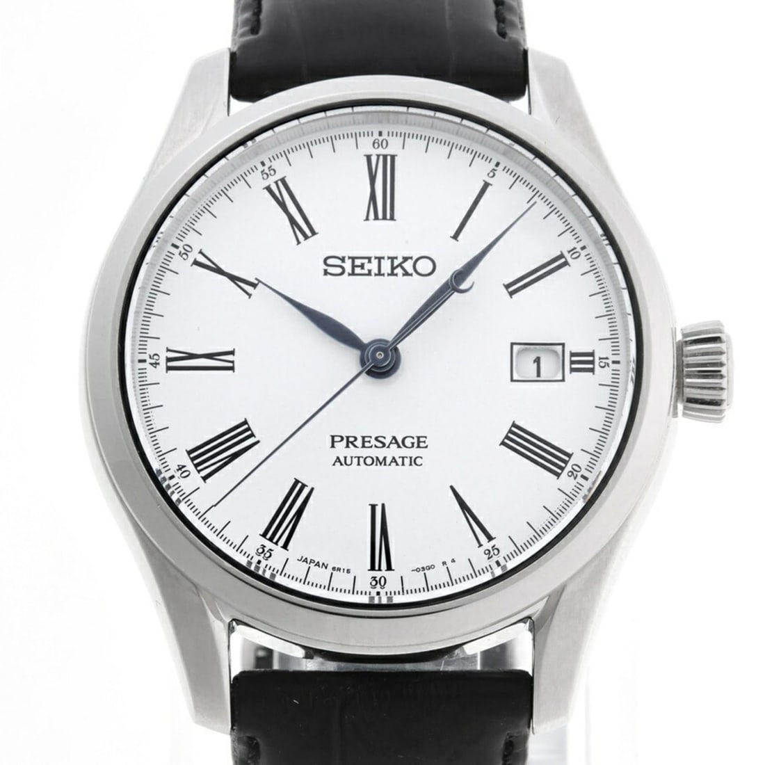 Seiko Presage Prestige Line SARX049 6R15-03V0 Automatic Watch with Enamel Dial A-159531: --- Catalog ---Category: SizeWrist Size: 15cm - 20cm / 5.9'' - 7.87''Case Diameter: 40.5mm / 1.59''Category: DesignType: WristwatchGender: MenColor (Dial): WhiteMaterial (Band): Leather, Stainless ste