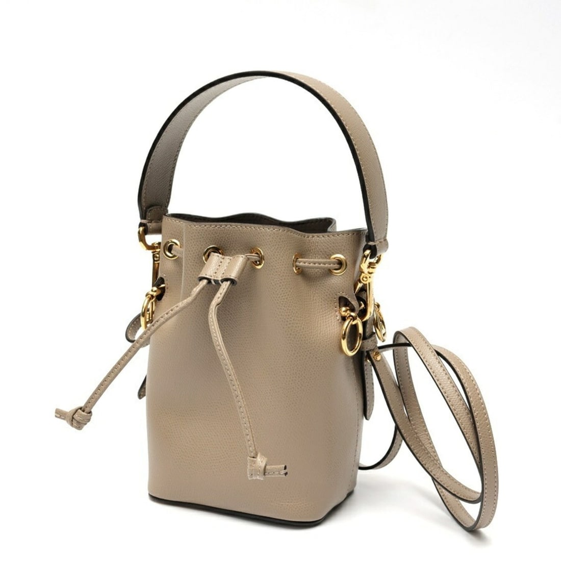 FENDI Mon Tresor Shoulder Bag 8BS010 Leather Beige (Greige) S-159750: --- Catalog ---Category: SizeSize (HxWxD): 18cm x 12cm x 10cm / 7.08'' x 4.72'' x 3.93''Category: DesignType: Shoulder bagColor: Beige, GrayishGender: WomenMaterial: Leather Category: GeneralMPN: 8BS0