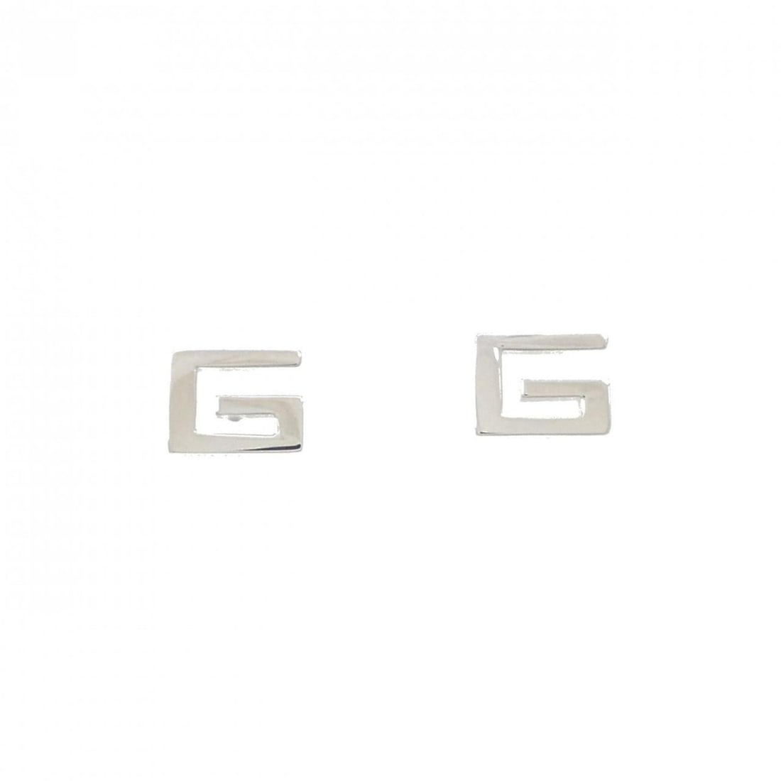 Gucci 750WG earrings: --- Catalog ---Category: SizeSize (HxWxD): 4.80mm x 6.20mm / 0.19'' x 0.24''Category: DesignType: Stud earringsColor: White goldGender: WomenMaterial: White gold (18K)Category: GeneralBrand: Gucci---