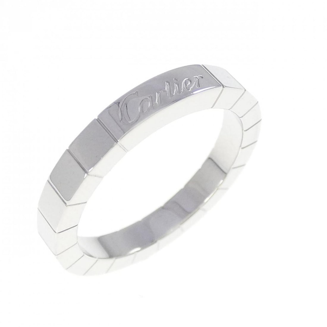 Cartier Lanier Ring: --- Catalog ---Category: SizeUS Size: 6.5Brand Size: 52Category: DesignType: Band ringColor: White goldGender: WomenMaterial: White gold (18K)Category: GeneralMPN: B4045000Brand: Cartier--- Item List