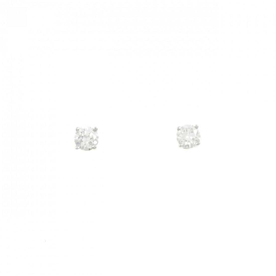 Tiffany solitaire earrings: --- Catalog ---Category: SizeSize (HxWxD): 3.40mm x 3.40mm / 0.13'' x 0.13''Category: DesignType: Stud earringsGender: WomenMaterial: Platinum 950Category: GeneralBrand: Tiffany--- Item List ---Sectio