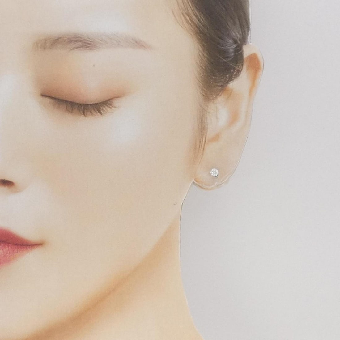 Tiffany solitaire earrings - 4