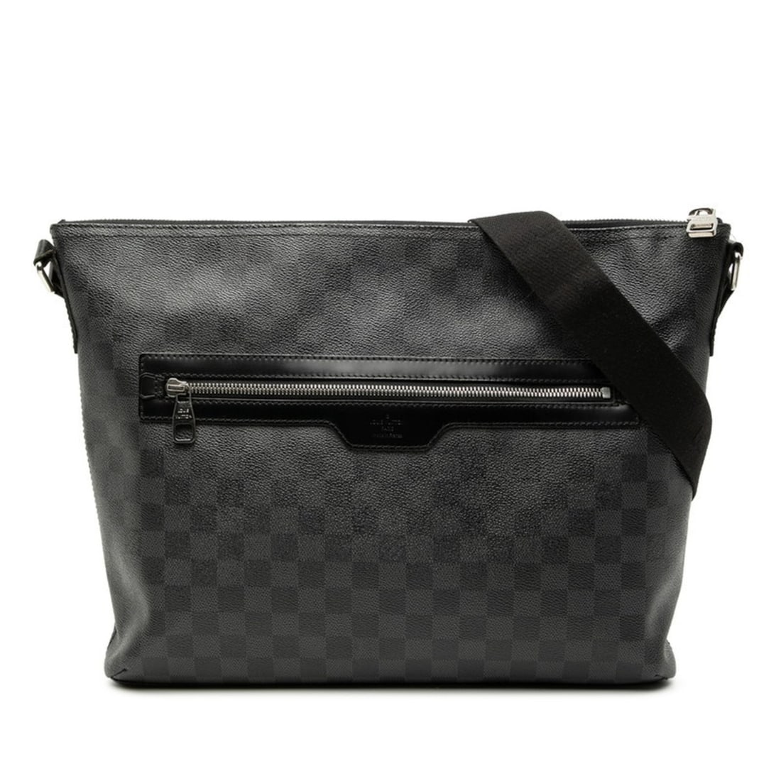 Louis Vuitton Damier Graphite Mick MM Shoulder Bag N41106 Black Leather Men's LOUIS VUITTON: --- Catalog ---Category: SizeSize (HxWxD): 30cm x 42cm x 7.5cm / 11.81'' x 16.53'' x 2.95''Category: DesignType: Shoulder bagColor: BlackGender: MenMaterial: PVC , Leather Category: GeneralMPN: N41106