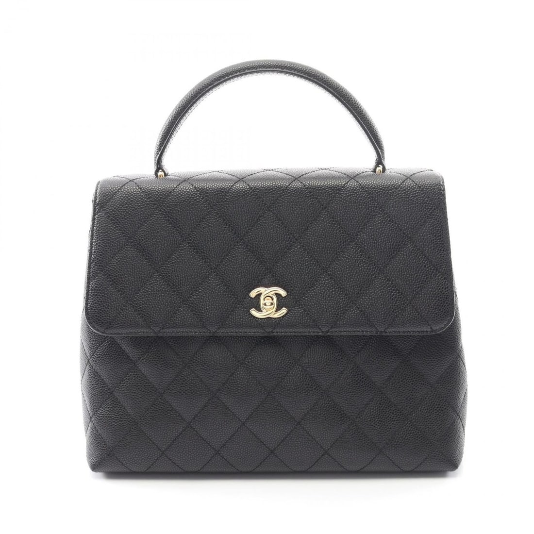 CHANEL Matelasse Handbag in Grained Calfskin Leather, Women's, Black, A12397: --- Catalog ---Category: SizeSize (HxWxD): 23cm x 29cm x 11cm / 9.05'' x 11.41'' x 4.33''Category: DesignType: HandbagColor: BlackGender: WomenMaterial: Leather Hardware Color: GoldCategory: GeneralMP