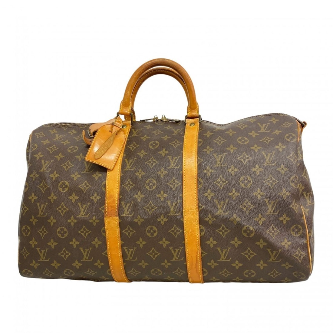 Louis Vuitton Monogram Keepall Bandouliere 50 Boston Bag M41416 Brown Men's and Women's: --- Catalog ---Category: SizeSize (HxWxD): 28cm x 50cm x 22cm / 11.02'' x 19.68'' x 8.66''Category: DesignType: Boston bagColor: BrownGender: Men,WomenCategory: GeneralMPN: M41416Brand: Louis Vuitton-