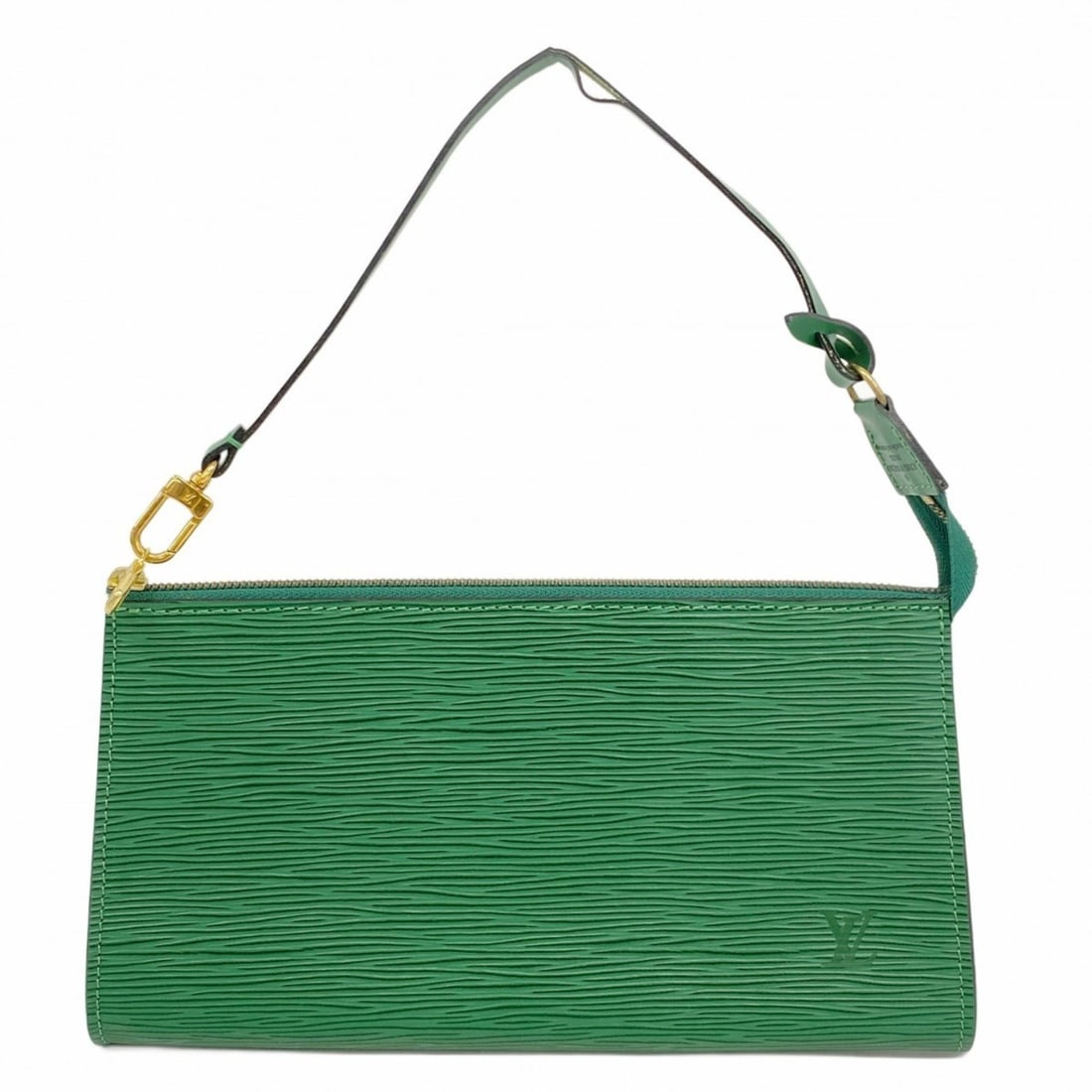 Louis Vuitton Epi Leather Pochette Accessoires M52944 Borneo Green for Women: --- Catalog ---Category: SizeSize (HxWxD): 13cm x 24cm x 2cm / 5.11'' x 9.44'' x 0.78''Category: DesignType: PouchColor: Borneo greenGender: WomenCategory: GeneralMPN: M52944Brand: Louis Vuitton--- It