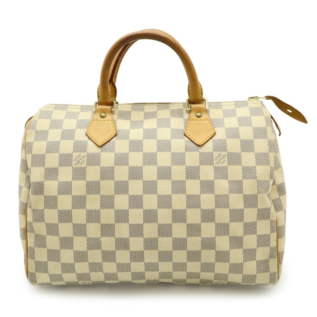 LOUIS VUITTON Damier Azur Speedy 30 Handbag N41533: --- Catalog ---Category: SizeSize (HxWxD): 21.5cm x 30.5cm x 17.5cm / 8.46'' x 12'' x 6.88''Category: DesignType: HandbagColor: IvoryGender: WomenMaterial: Damier Azur , Canvas Category: GeneralBrand: