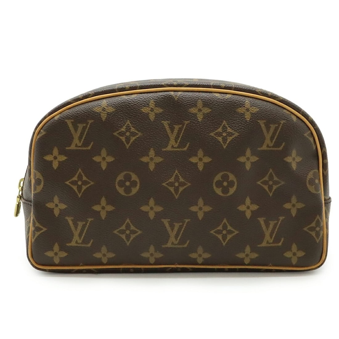 LOUIS VUITTON Monogram Truss Toilette 25 Travel Pouch Clutch Bag M47527: --- Catalog ---Category: SizeSize (HxWxD): 16cm x 25cm x 9cm / 6.29'' x 9.84'' x 3.54''Category: DesignType: Clutch bag, PouchColor: BrownGender: Women,MenMaterial: Monogram , Canvas Category: General