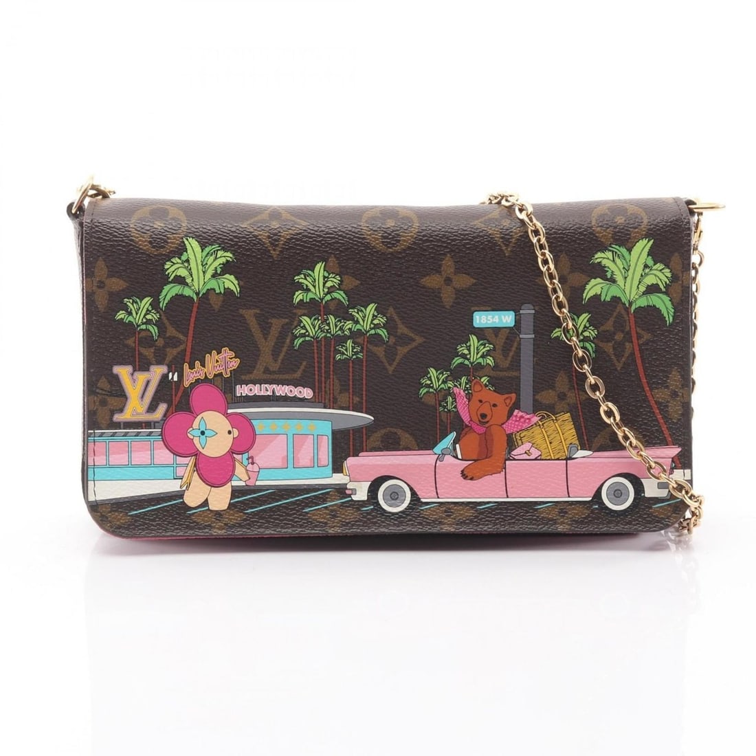 Louis Vuitton Felicie Pochette Shoulder Bag in Coated Canvas and Leather, Monogram Vivienne,: --- Catalog ---Category: SizeSize (HxWxD): 12cm x 21cm x 3cm / 4.72'' x 8.26'' x 1.18''Category: DesignType: Pochette, Shoulder bagColor: Brown, Multi-colorGender: WomenMaterial: Coated canvas , PVC ,