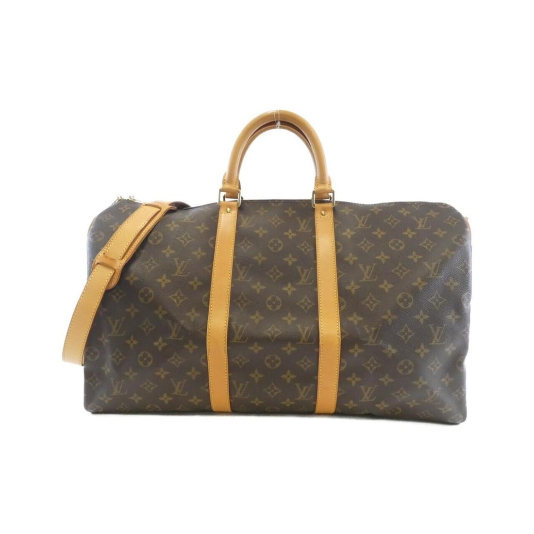 Louis Vuitton Monogram Keepall Bandouliere 50cm Boston Bag M41416: --- Catalog ---Category: SizeSize (HxWxD): 29cm x 50cm x 22cm / 11.41'' x 19.68'' x 8.66''Category: DesignType: Boston bagColor: BrownGender: Women,MenMaterial: Coated canvas Category: GeneralMPN: M41