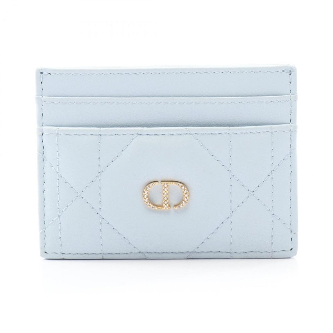 Christian Dior Dior Caro Freesia Crystal Business Card Case, Leather, Women's, Blue, S4205UHNN: --- Catalog ---Category: DesignType: Card caseColor: BlueGender: WomenMaterial: Leather Category: GeneralMPN: S4205UHNNBrand: Christian DiorCategory: Physical PropertiesSize (HxWxD): 8cm x 10.5cm x 5m