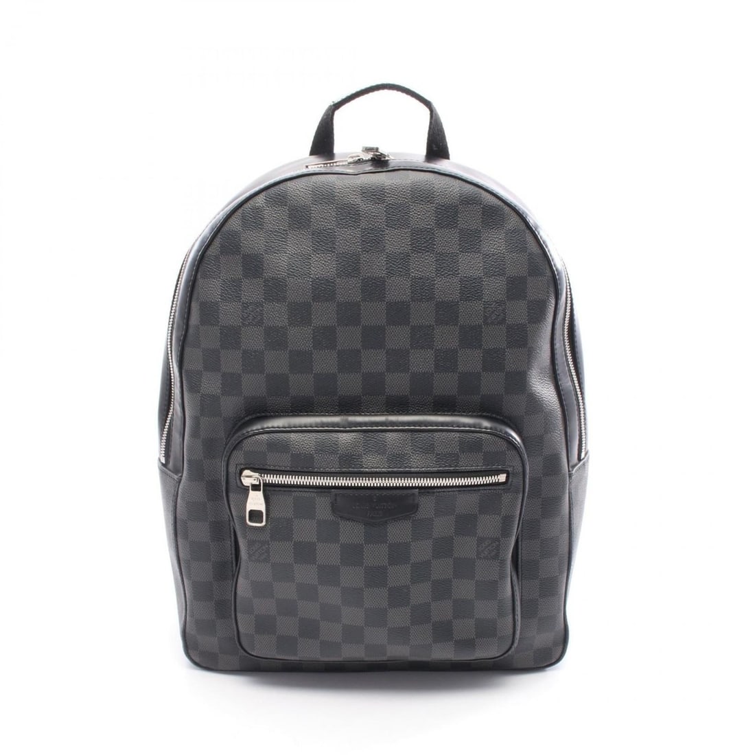 Louis Vuitton Josh Backpack, Coated Canvas and Leather with Damier Graphite Finish, Men's, Black,: --- Catalog ---Category: SizeSize (HxWxD): 39cm x 30cm x 12cm / 15.35'' x 11.81'' x 4.72''Category: DesignType: BackpackColor: BlackGender: MenMaterial: Coated canvas , Leather Category: GeneralMPN: N