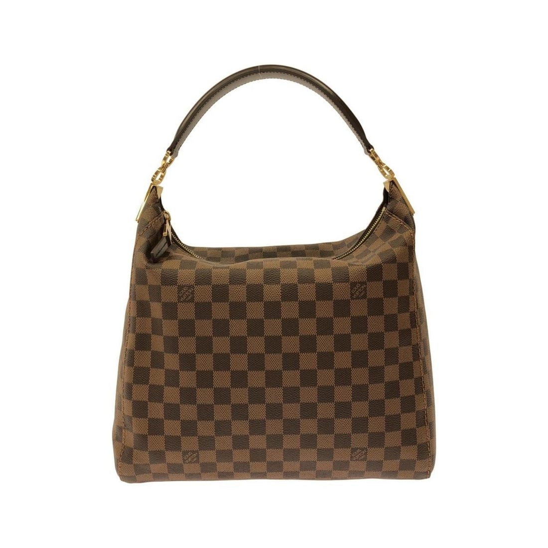 Louis Vuitton Damier Portobello PM N41184 Shoulder Bag: --- Catalog ---Category: SizeSize (HxWxD): 32cm x 32cm x 8cm / 12.59'' x 12.59'' x 3.14''Category: DesignType: Shoulder bagColor: EbeneGender: Men,WomenMaterial: Coated canvas Hardware Color: GoldCate
